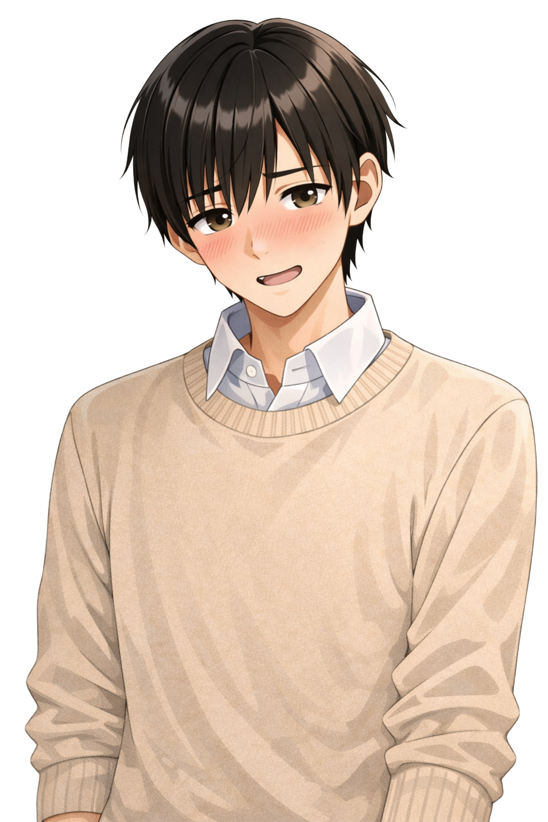 ยูโตะที่กำลังเขิน